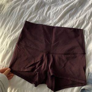 Lululemon Align Spandex shorts, size 6, 2.5 inch inseem